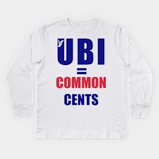 UBI = Common Cents Yang Gang 2020 Kids Long Sleeve T-Shirt